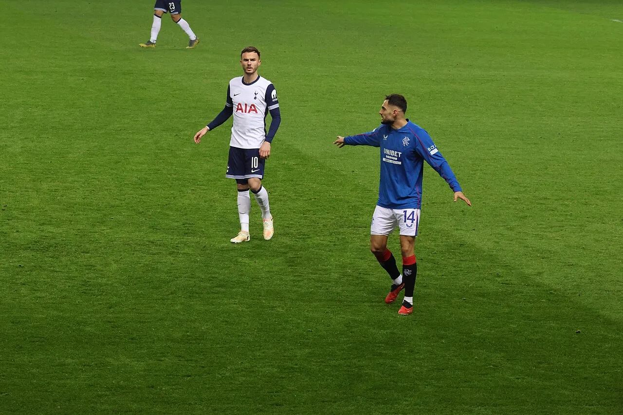 Archive photograph of James Maddison, not from the Coventry match.