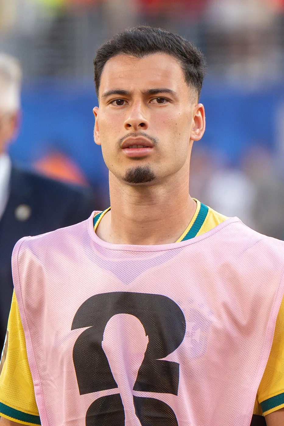 Archive photograph of Gabriel Martinelli with Brazil.